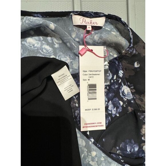 Parker Blue Bonnet Asymmetrical Dress NWT - Picture 7 of 8